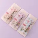 Set 7 Pinches Sakura Cristal para Cabello