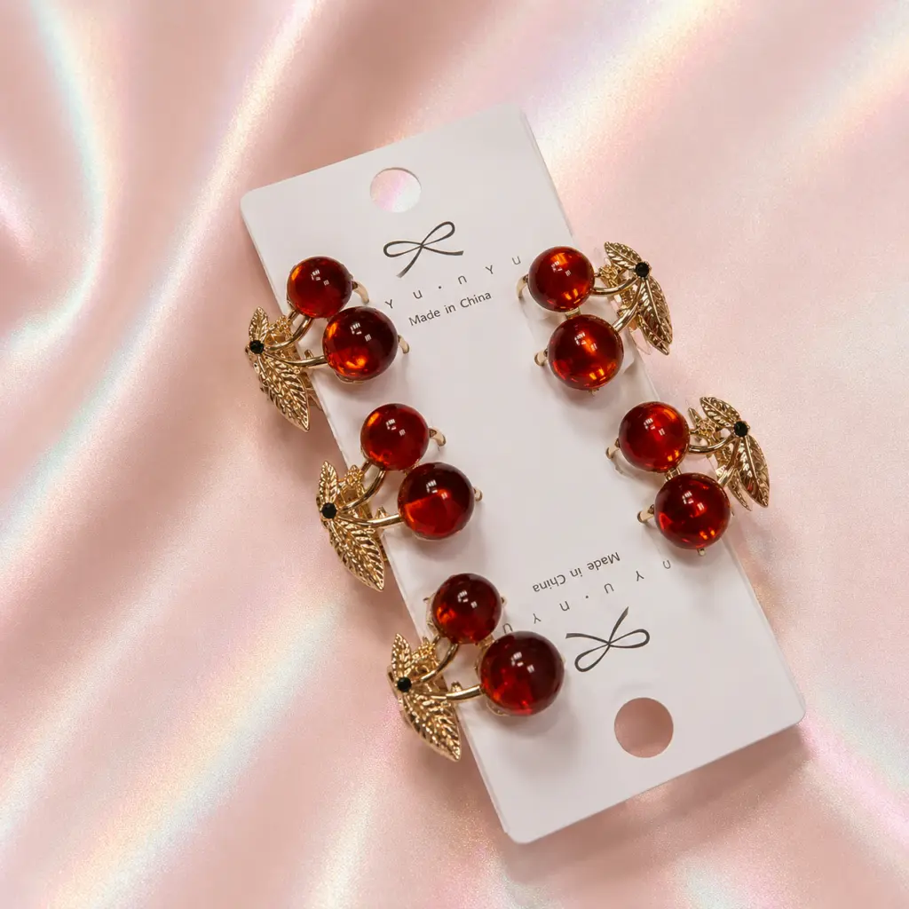 Set de 5 Mini Pinches Cherry