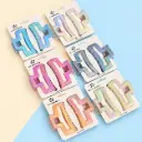 Set de 2 pinches tornasol