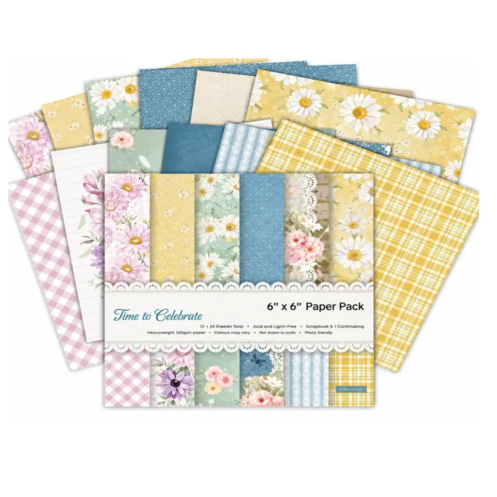Papeles decorativos de 12 Papeles Flores Vintage