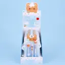 Set de 3 Lápices Osito Helado Kawaii