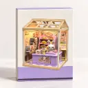 Kit Mini Escenario Armable Pastelería de Conejito con Luz