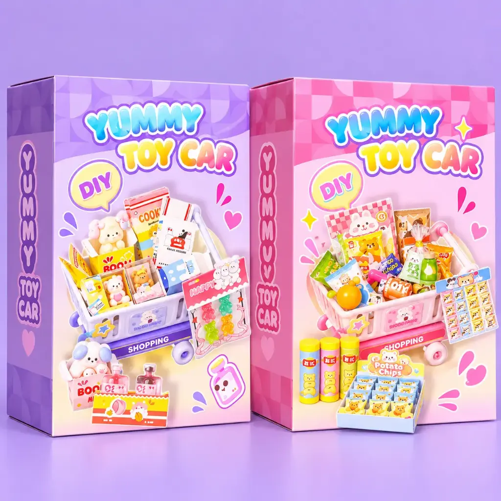 Escenario Supermercado 3D DIY para Armar
