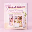 Escenario 3D Mini Librería DIY para Armar