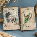 Libreta Vintage Animales Majestuosos 