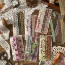 Stickers de Cintas Decorativas Vintage  20 Piezas