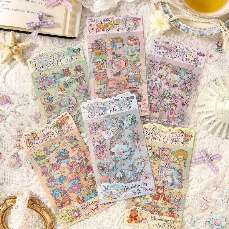 Set de Stickers Fantasía Vintage Encantada