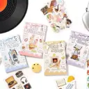 Álbum de Stickers Comida y Momentos 20 Hojas