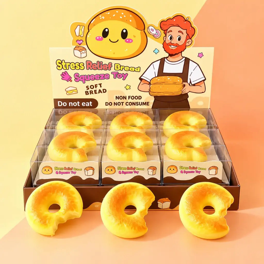 Squishy Antiestrés Dona Mordida 