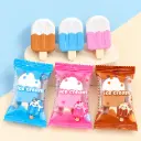 Set de Gomas de Borrar Heladitos Kawaii