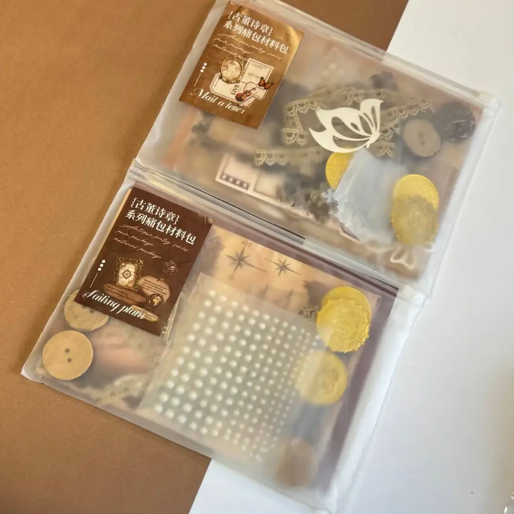 Set de Papelería para Journal 4 Modelos Surtidos