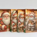  Bolsa de Regalo Navideña Viejito Pascuero