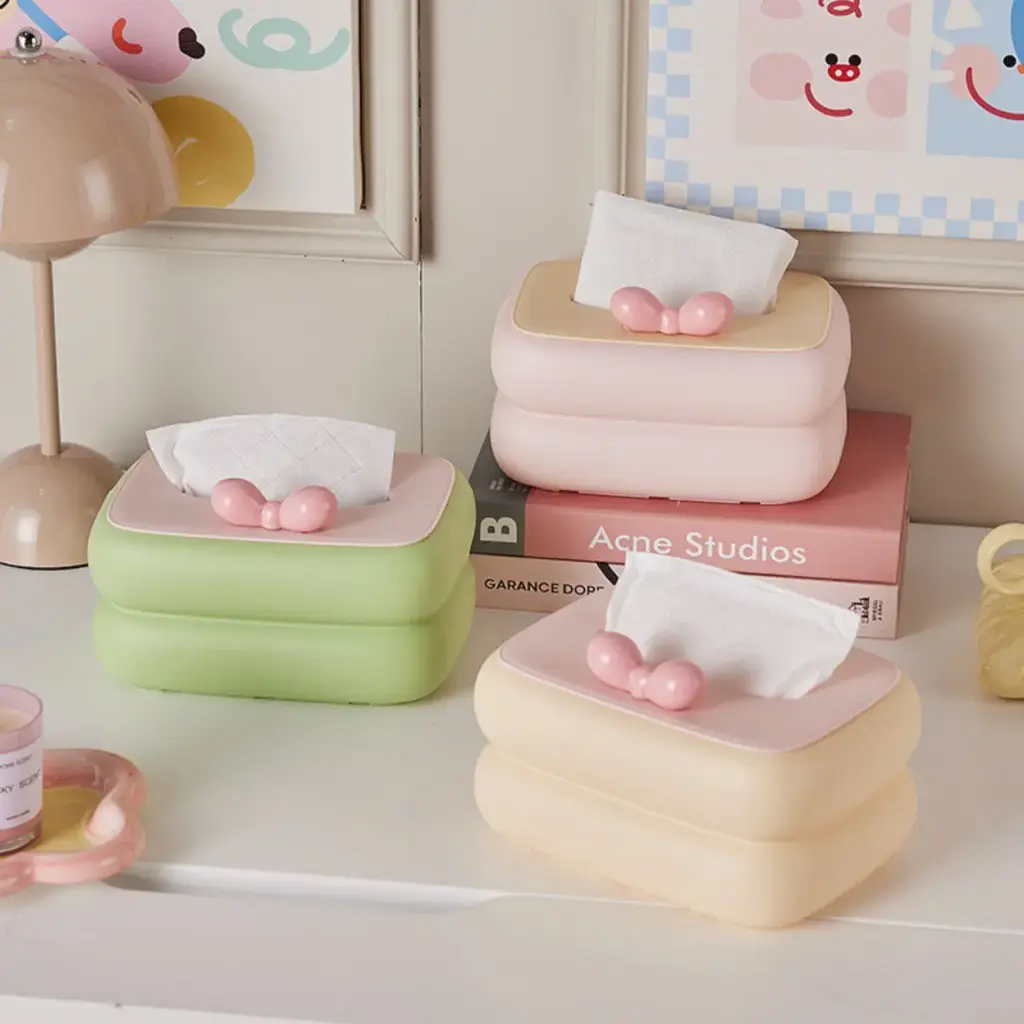 Caja dispensadora de pañuelos kawaii