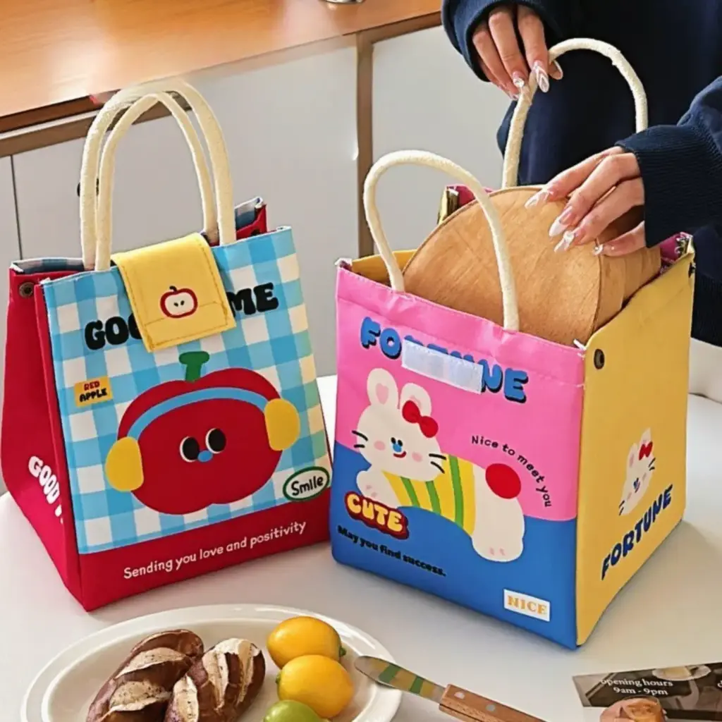 Lonchera Bolsa Térmica Kawaii 