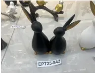 Adorno diseño de conejo