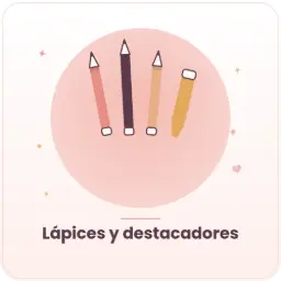 Lápices y destacadores