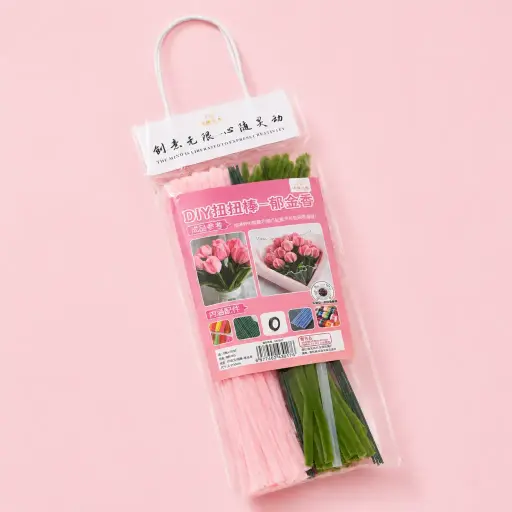 [EE25-2058] limpiapipas rosas 50 un 2058