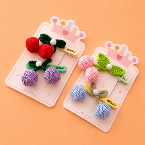 [EE25-2125] Pack de 2 Pinches Cereza