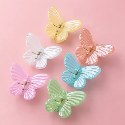 [EE25-2203] Pinche mediano mariposa aurora 2203
