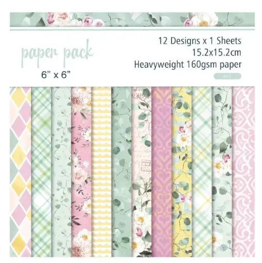 [EE26-213] Set de Papeles Decorativos Dulce Jardín