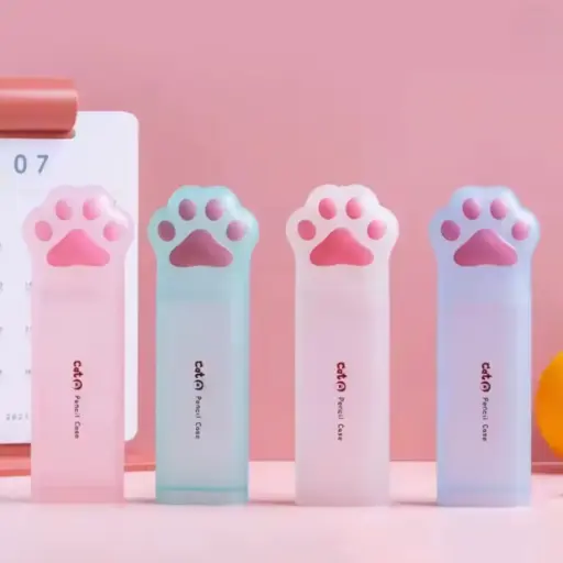 [EE26-1999] Estuche de Plástico Patita de Gato