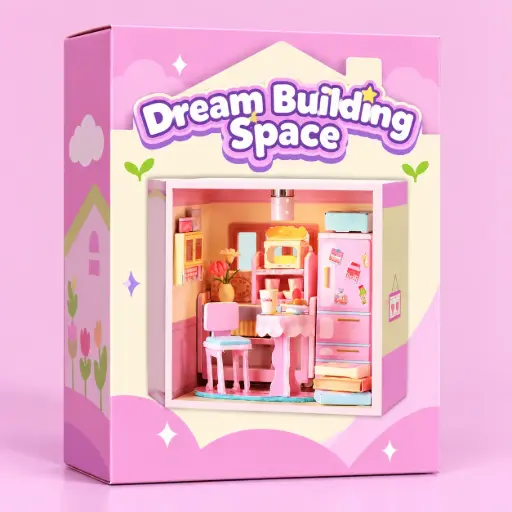  Escenario 3D Casita DIY para Armar