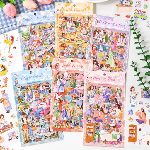  Stickers Mujer Aesthetic