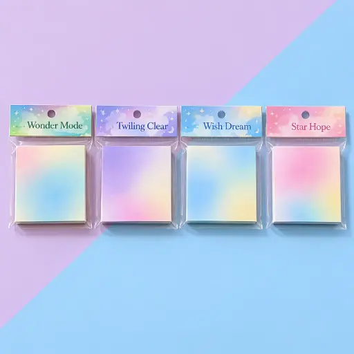 [EE26-713] Post-it  con Degradado Pastel