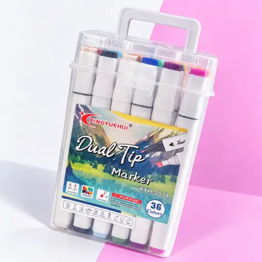 [EE26-757] Set de 36 Marcadores Doble Punta Color Studio 