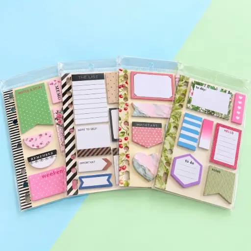 [EE26-1802] Set de Post-it para Listas, Tareas y Recordatorios