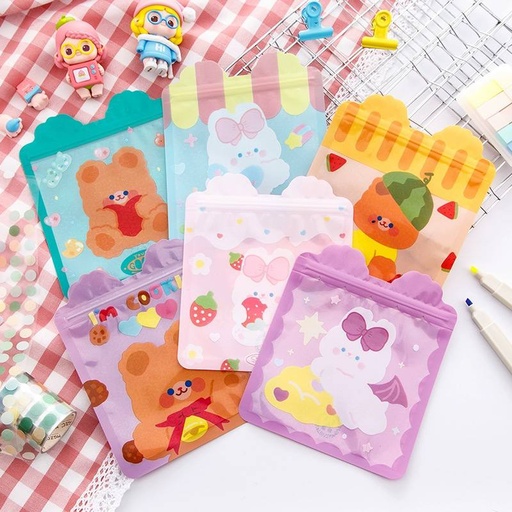 [EE23-8435] Docena de bolsas herméticas Animalitos