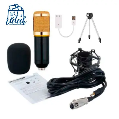 [R006] Micrófono Condensador Profesional Bm800