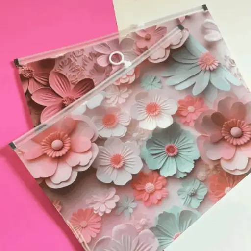 [EE25-1486] Bolsa de Cremallera Rosas