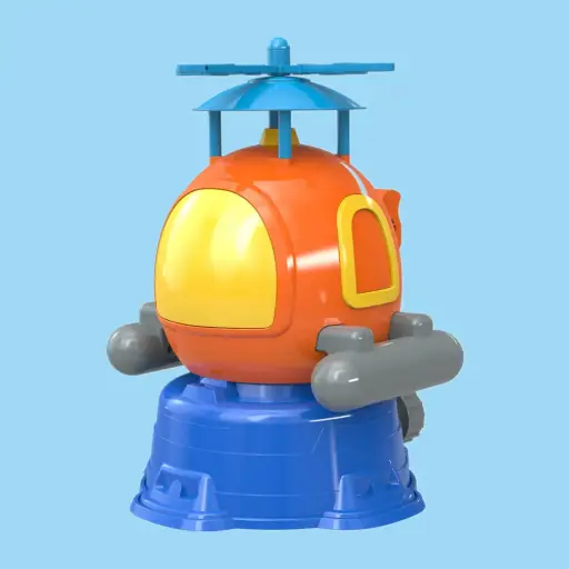 [EP25-625] Helicopter soars sprinkler