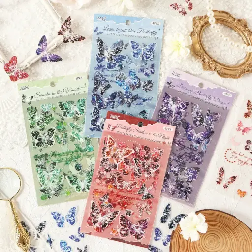 [EE25-1632] Stickers Mariposa Diamantada