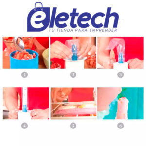 Moldes para Helados Cubo/Cubito Casero - Imagen 12