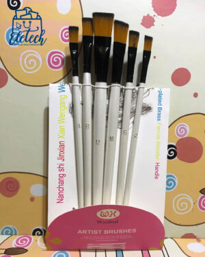 Set pinceles 6 para pintura Acrílica, Oleo - Imagen 2