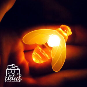 Guirnalda Solar Led Cálida Abejorros 4 mts - Imagen 3