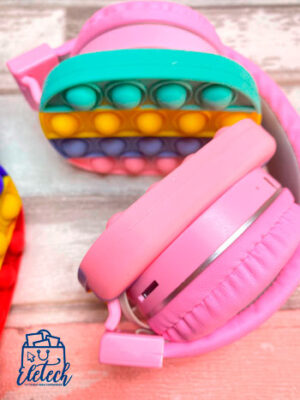 Audifonos Bluetooth Pop It  Push Fidget de Colores - Imagen 2