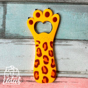 Destapador de Botellas Garra de Gato Kawaii + Imán - Imagen 2