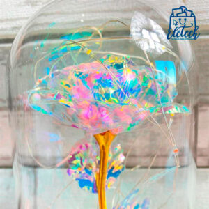 Rosa Eterna Tornasol de Novios - Imagen 2