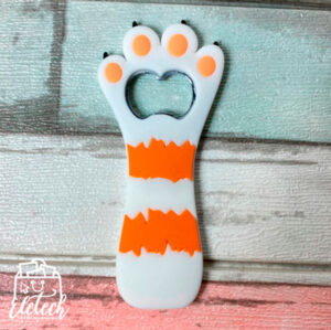 Destapador de Botellas Garra de Gato Kawaii + Imán - Imagen 4