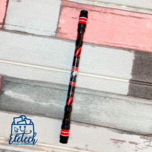 Lápiz Giratorio Pen Spinning Antiestrés Azul - Imagen 2