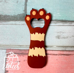 Destapador de Botellas Garra de Gato Kawaii + Imán - Imagen 5