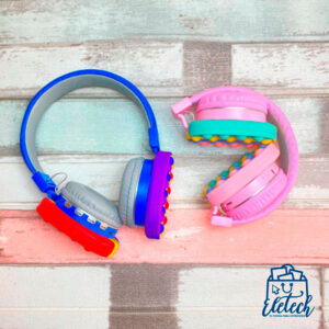 Audifonos Bluetooth Pop It  Push Fidget de Colores - Imagen 3