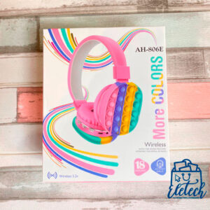 Audifonos Bluetooth Pop It  Push Fidget de Colores - Imagen 10