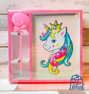 Pack de Libreta Escarcha Unicornio Perlas - Imagen 3
