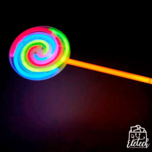 Barra Luminosa Candy Glow Fiestas + Base Lollipop - Imagen 5