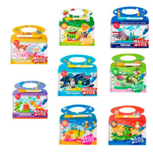 Libro Magic Water Colorear con Agua - Reutilizable - Imagen 2