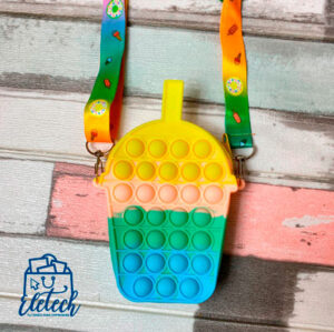 Cartera Popit Infantil Juguete Antiestrés - Imagen 2